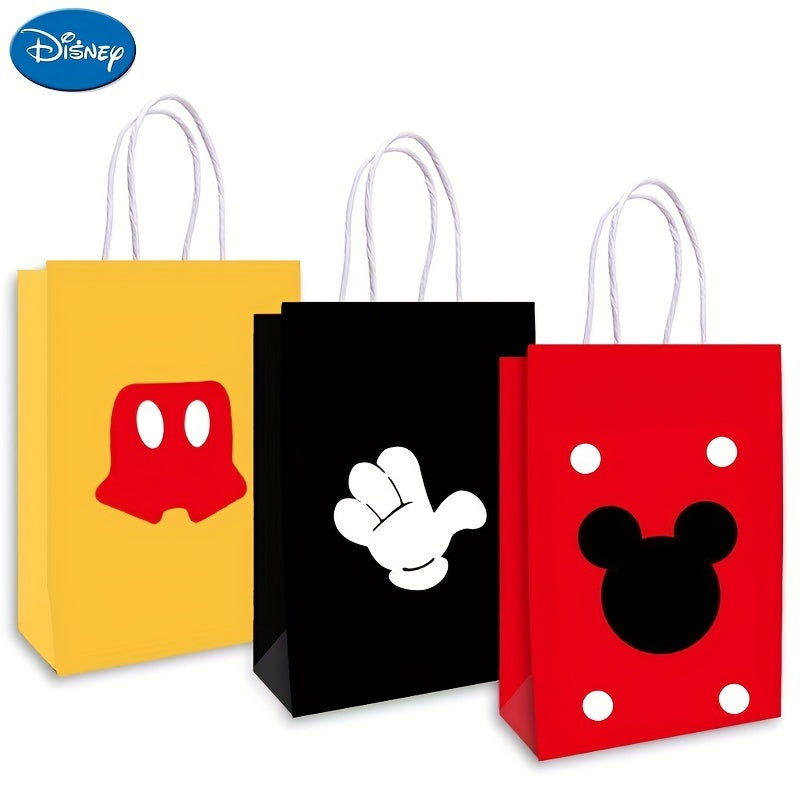 🔵 Disney Mickey Party Favor Tedavi Çantaları - Kıbrıs