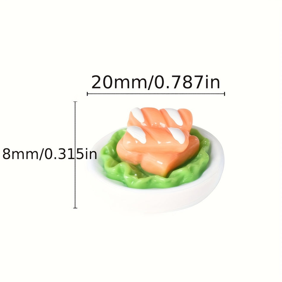 Miniature Supermarket Food Snacks Set - 6 Pcs ABS Toy for Kids Age 3-6 - Cyprus