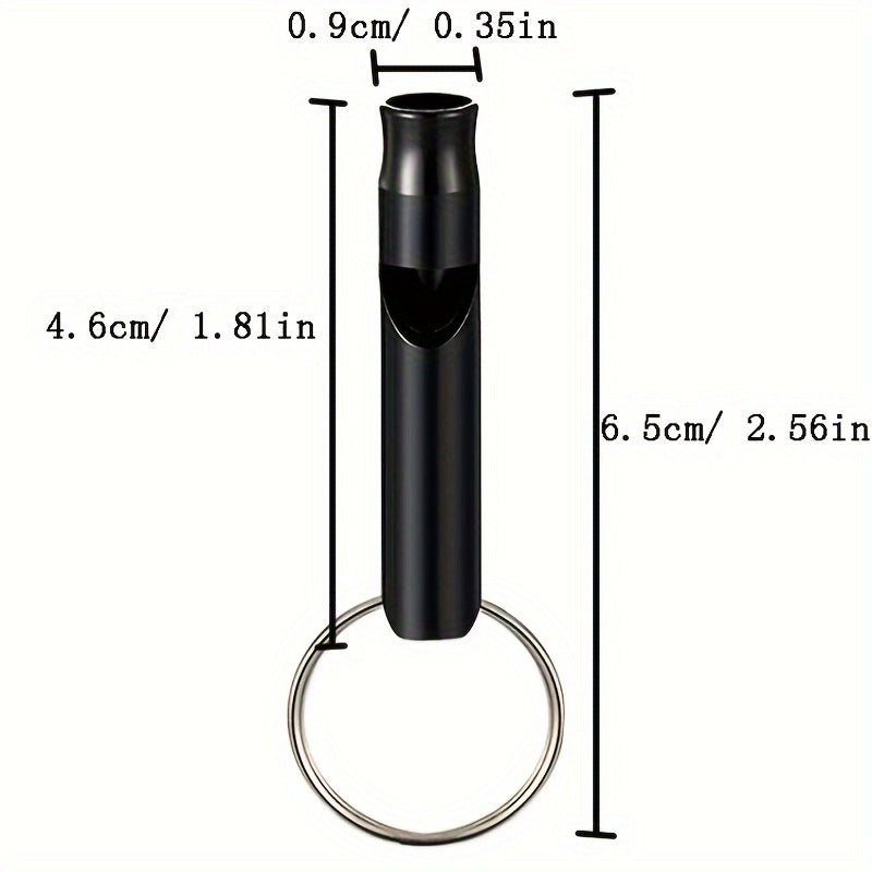 Lebendige Notpfeifen mit Schlüsselbund - bleiben im Freien sicher 🌟