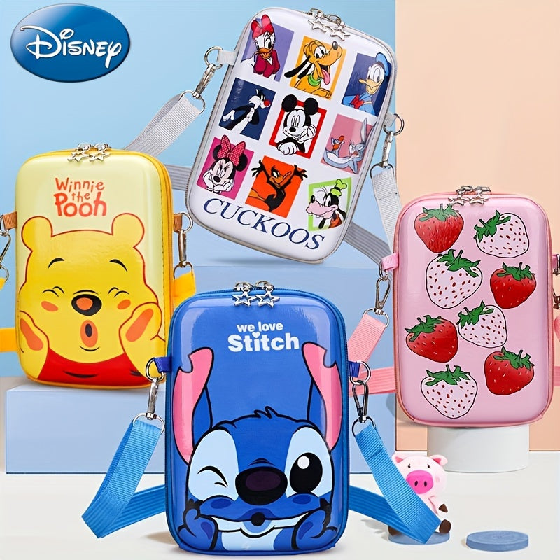 UME Crossbody Bag - Preppy Cute PVC Shoulder Bag - Adjustable Strap - Featuring Stitch, Donald Duck, Winnie The Pooh - Cyprus