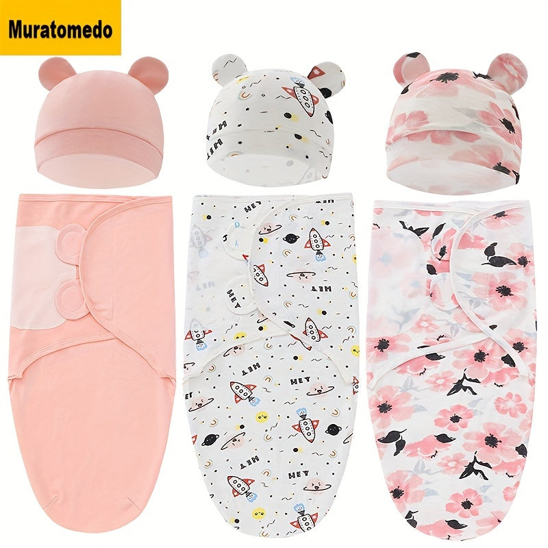 Muratomedo Newborn Swaddling Set - Best Quality and Durability 🌟