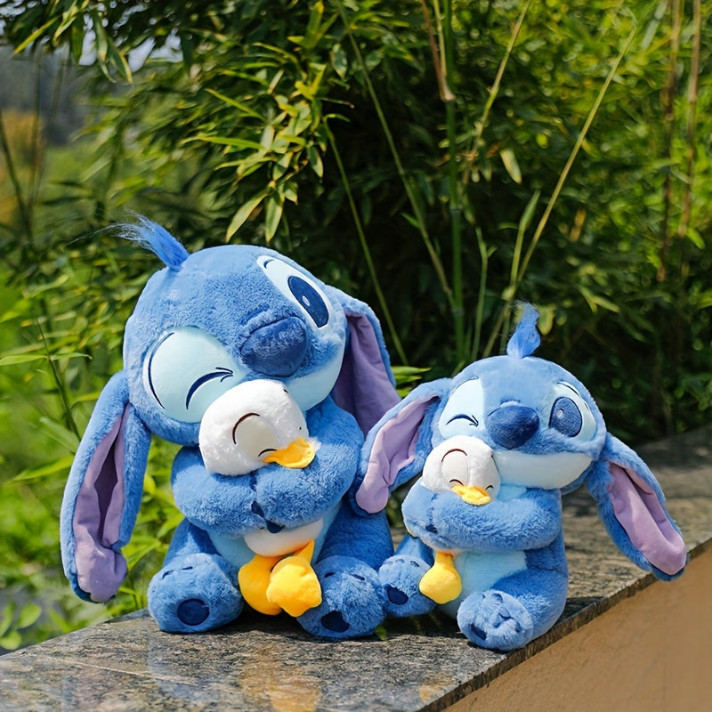 Stitch & Duck Kawaii Plush Figure - Mixed Colours Soft Toy for Ages 14+