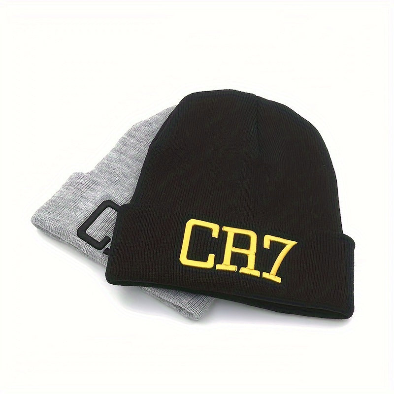 CR7 Embroidered Beanie for Autumn & Winter - Cyprus