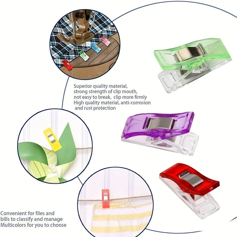Красочные многофункциональные швейные зажимы для тканевого суда - Кипр