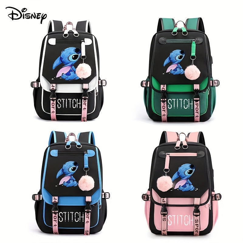 New Star Baby Stitch Cartoon Backpack With Shoulder Straps - Cyprus