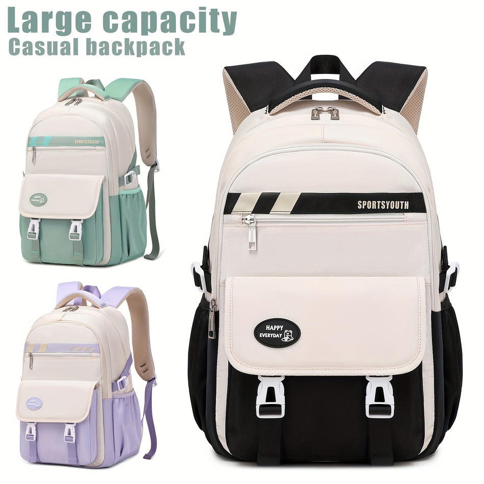 Cute Middle School Girls Backpack - Lightweight and Water-resistant - Cyprus