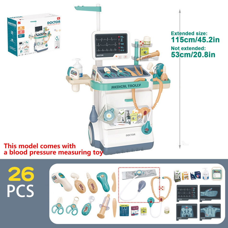 Interactive Doctor & Nurse Pretend Play Set with Realistic Accessories - Cyprus