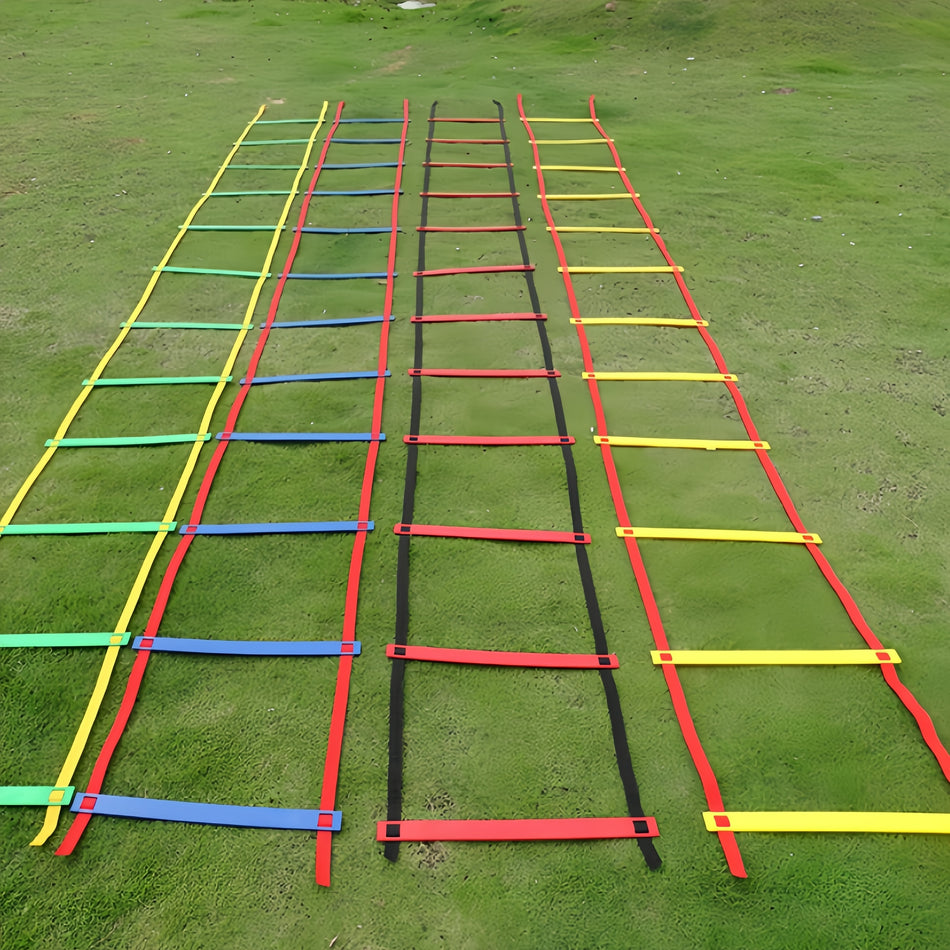 2pcs Agility Training Set with Skipping Ladders and Speed Rope - Cyprus