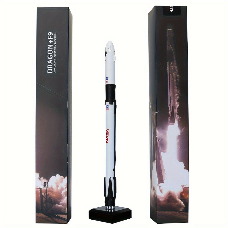 SpaceX Falcon 9 & Dragon Rocket Model Kit - 1/233 Scale, Manual Operation - Cyprus