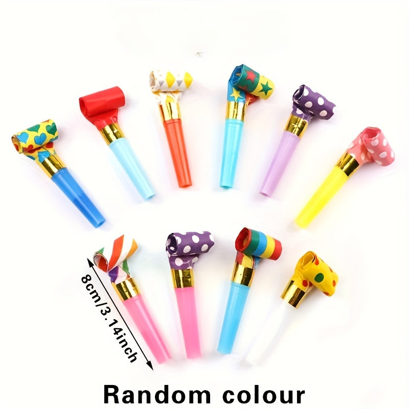 Colourful Noise Makers - Set of 50 - Add Excitement to Your Party - Cyprus