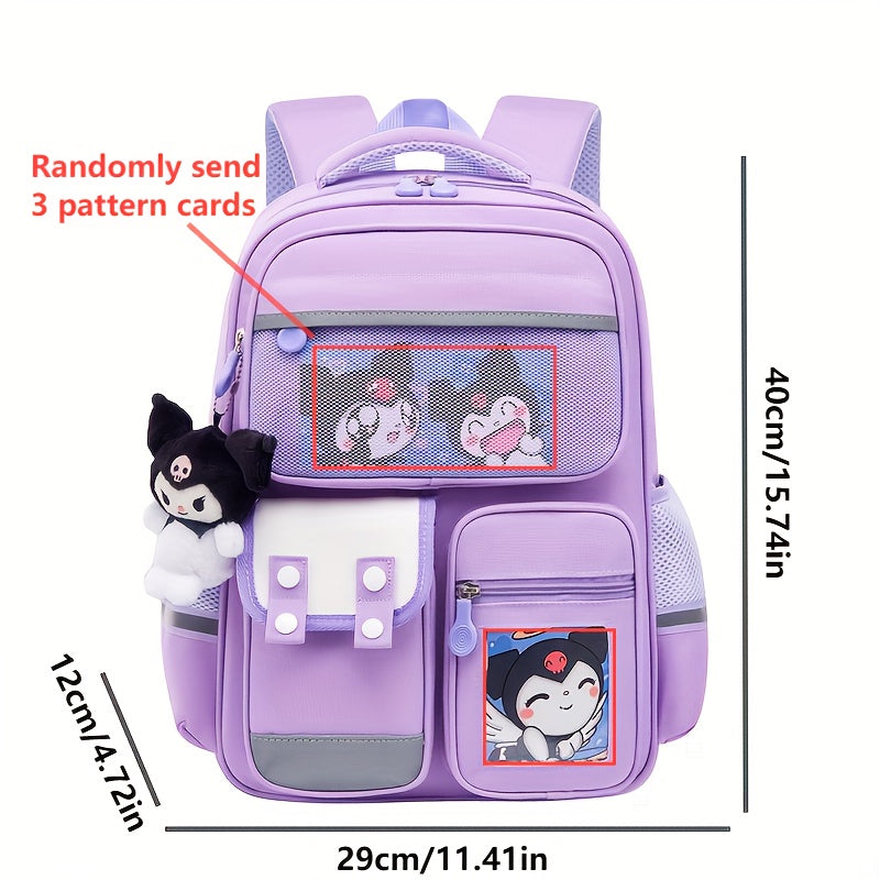 Sanrio Kuromi Cute Bag - Fashionable Lightweight Backpack - Cyprus