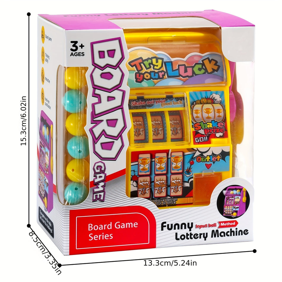 Kids' Joyful Lucky Lottery Machine - Family Tabletop Game For Ages 3-8 - Cyprus