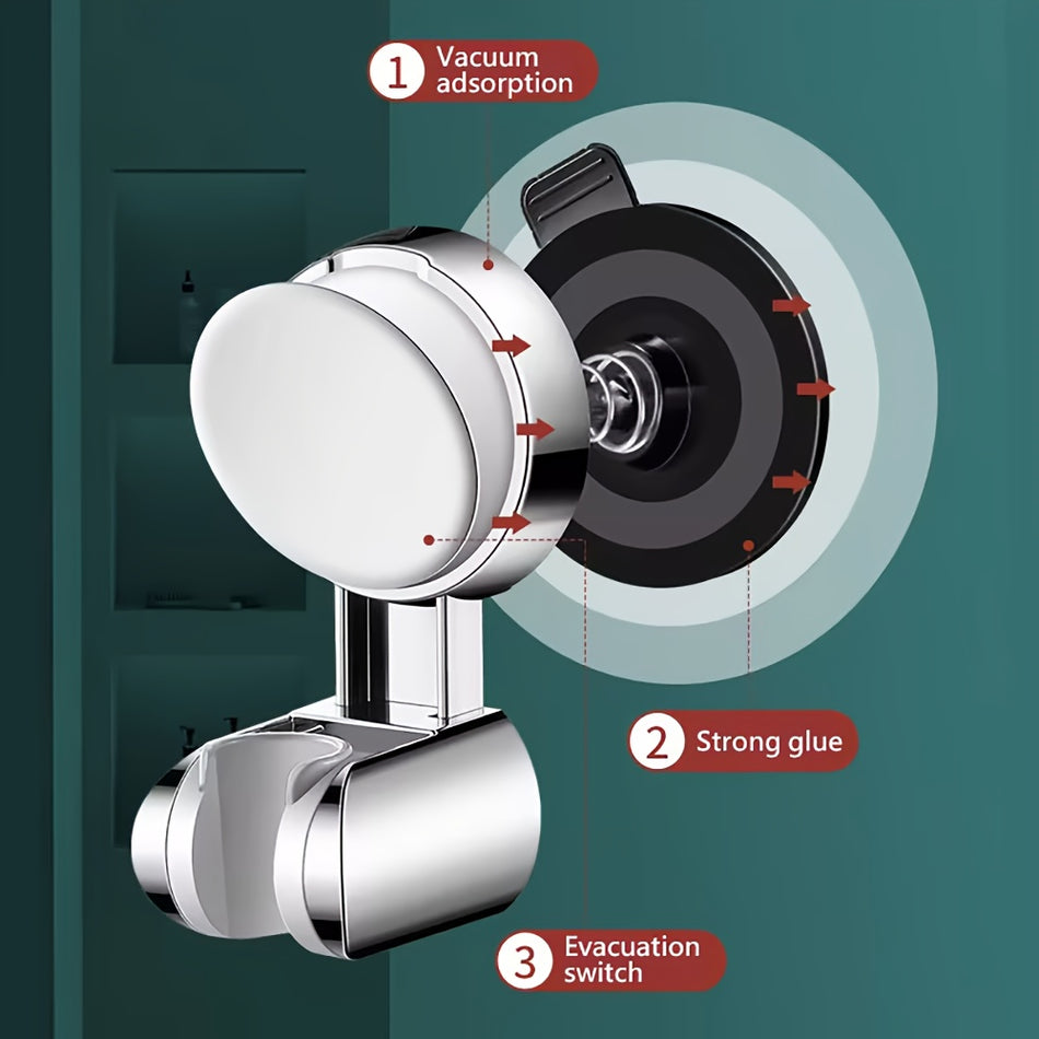 Iouhappy ρυθμιζόμενο 360 ° No-Drill ντους κεφαλής ντους