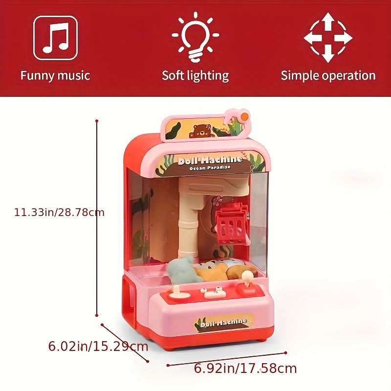 Home Mini Scratching Doll Machine for Girls - Cyprus