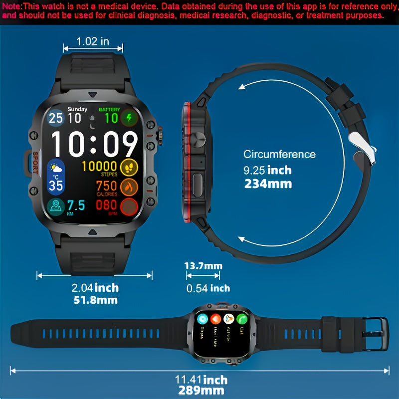 Gopanath Rugged Στρατιωτικό smartwatch για αθλητές - Κύπρος