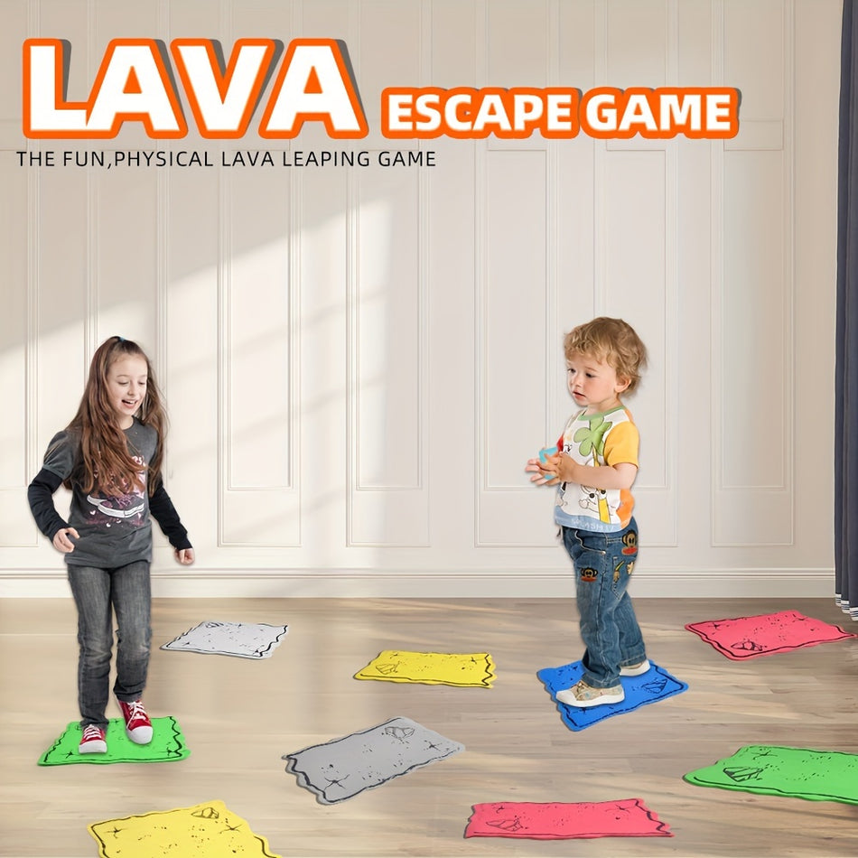 Der Boden war Lava! Interaktives Sprungspiel für Kinder - Zypern