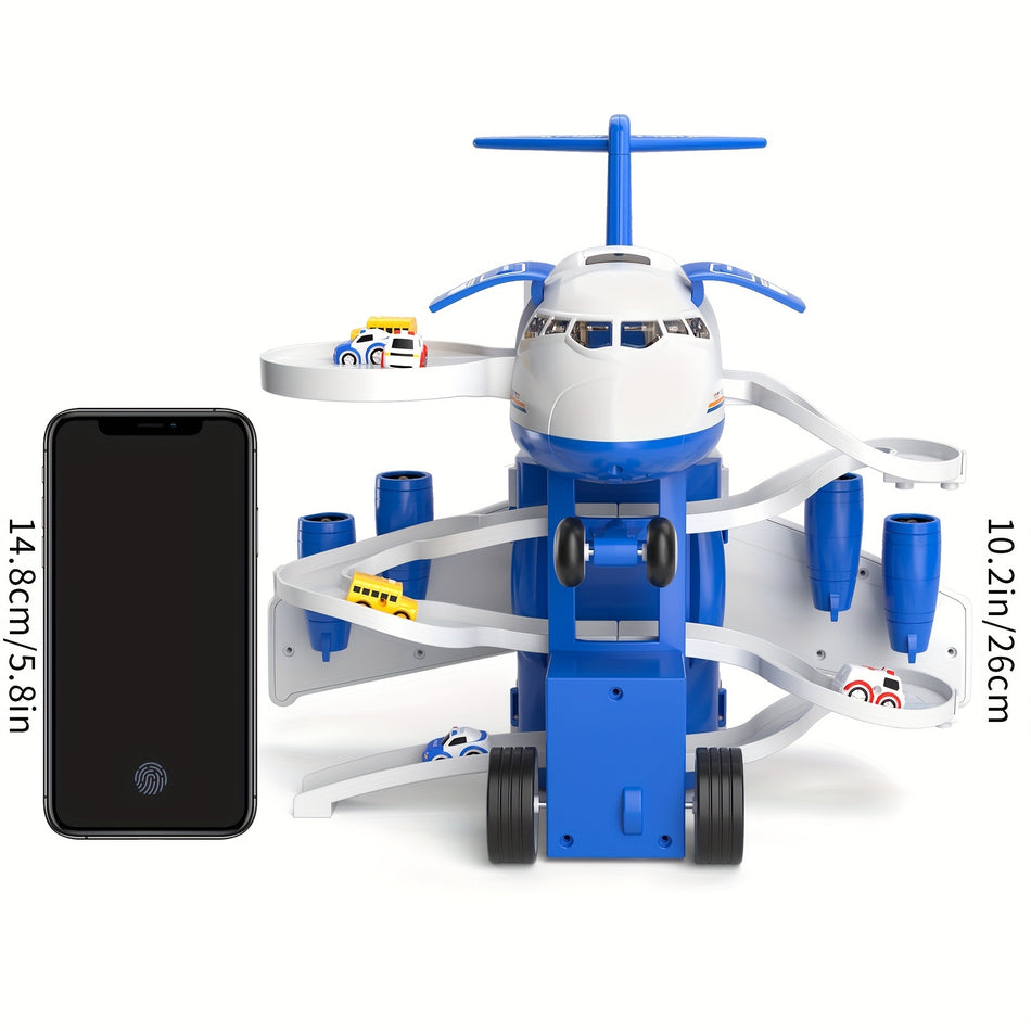 BABYHOME Kids Airplane Car Toy with Lights & Music - Cyprus