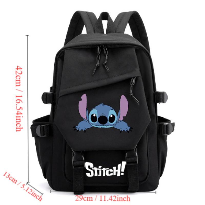 Stitch Character Large Capacity Women's Fashion Backpack 🎒 - Cyprus