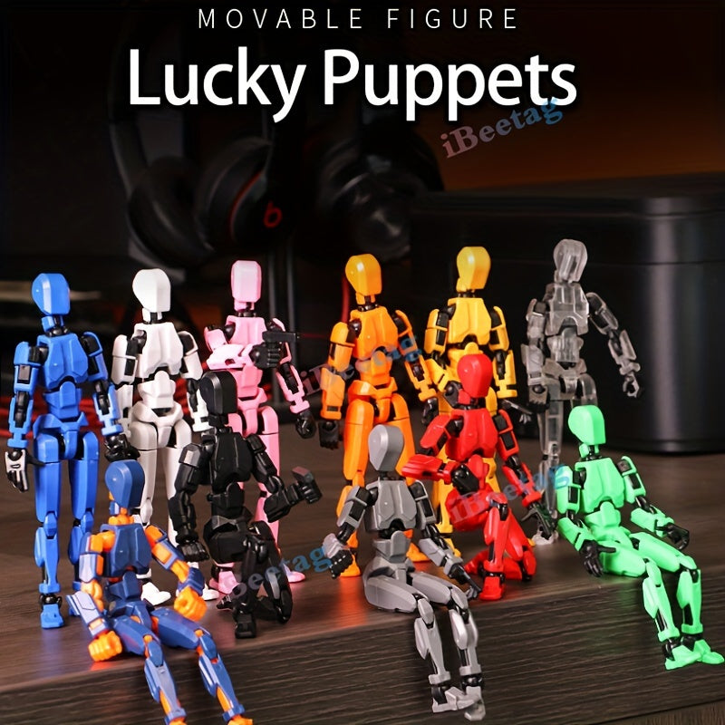 Lucky 13 DIY Multi-Jointed Action Figure Robot - Cyprus