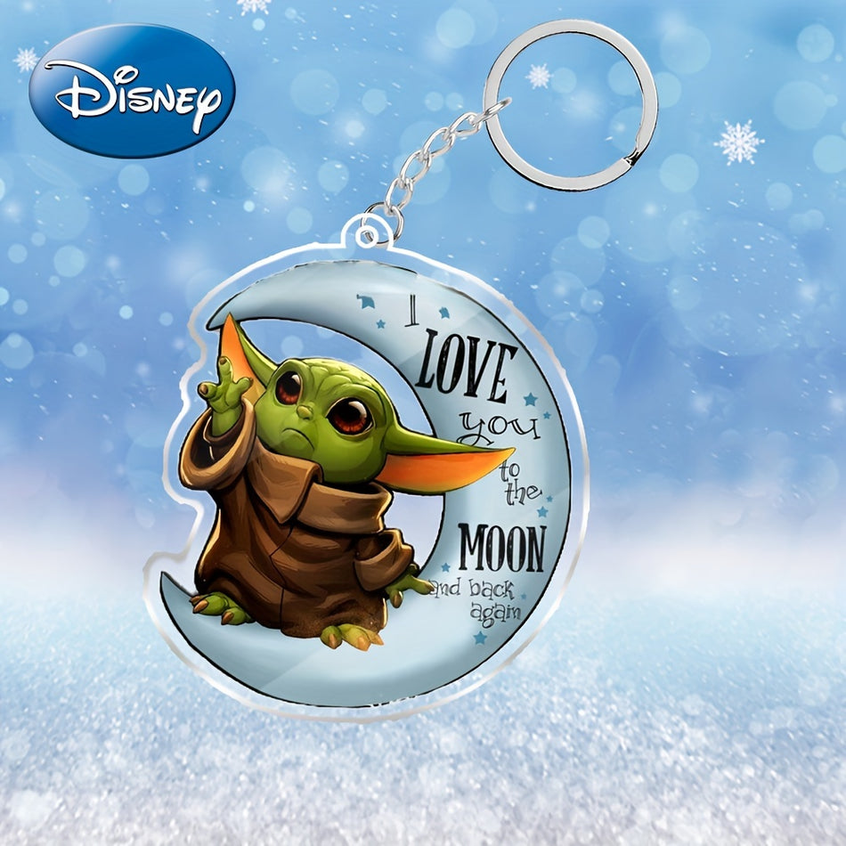 Yoda Baby Using Force Keychain - Warm And Lovely Gift - For Loved Ones - Cyprus