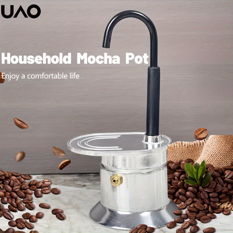 UAO Single-Serve Stainless Steel Moka Pot - Cyprus