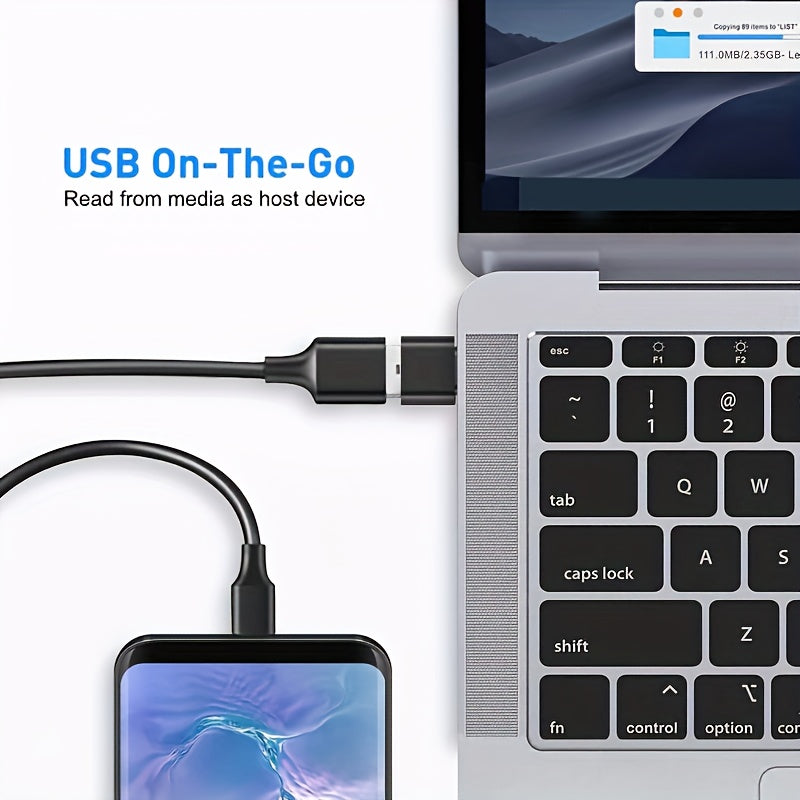 USB-C to USB 3.0 Adapter (3-Pack) for MacBook Pro/Air, iPad Pro, Galaxy S20 - Cyprus