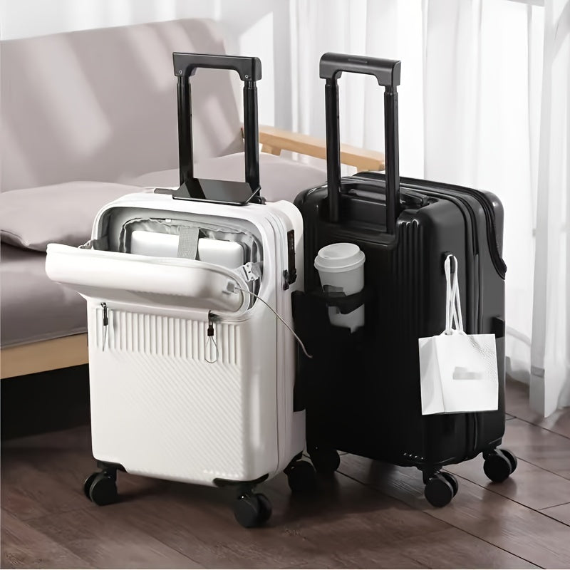 50.8 Cm Minimalist Hardside Suitcase with USB Power - Cyprus