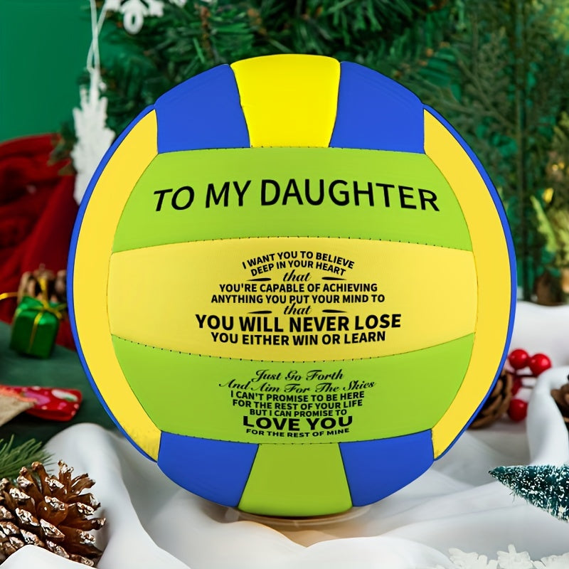 To My Daughter Soccer Ball for Beginners - Cyprus