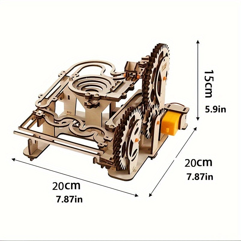 Elle monte edilmiş 3D ahşap yapboz - Yetişkinler için Eğitim Oyuncak - Kıbrıs