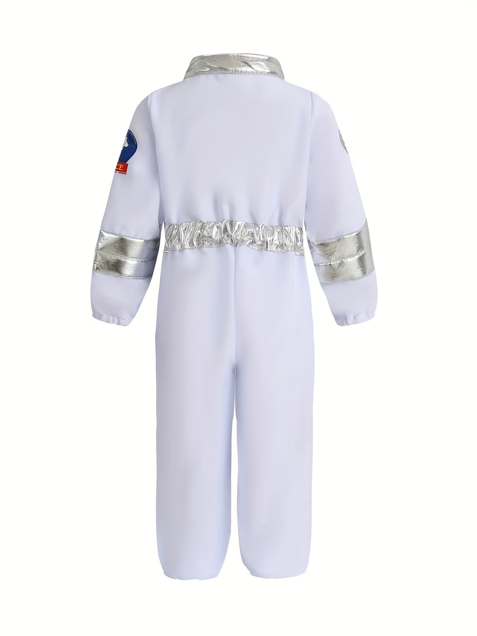 Jungen -Astronaut -Kostüm mit Kapuze, Handschuhen und Teleskop - Zypern