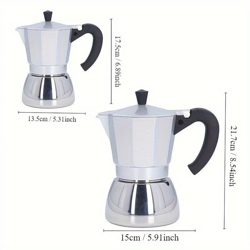 Moka Pot из нержавеющей стали - итальянская эспрессо -кофеварка