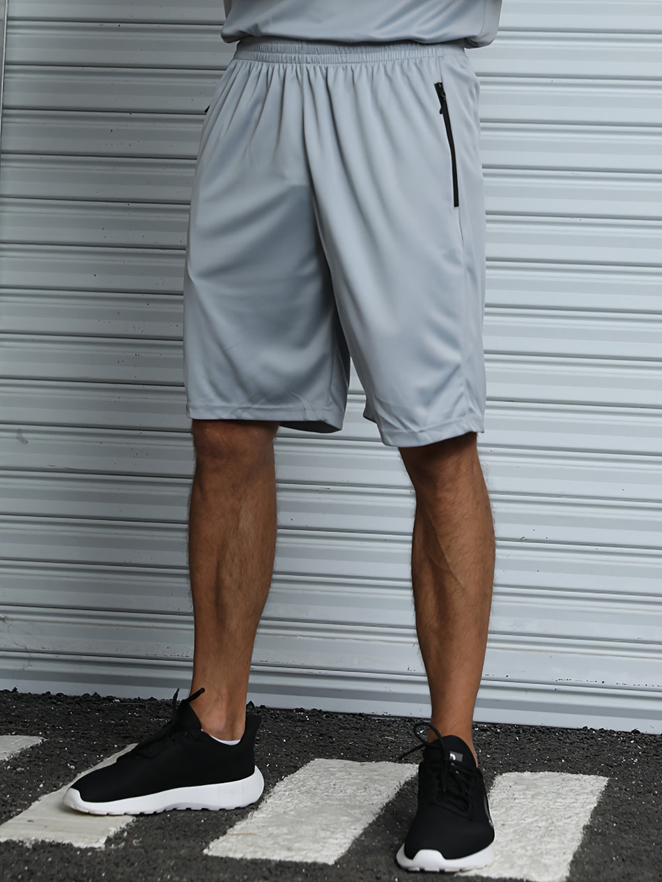 Men's Athletic Shorts 3 Pack with Drawstring & Pockets - Lightweight & Comfortable for Summer Sports and Fitness - Cyprus