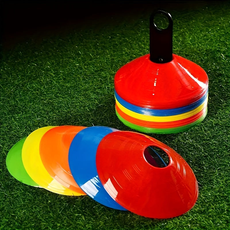 Agility Training Set - 10/20 TPE Disc Cones for Football & Soccer - Cyprus