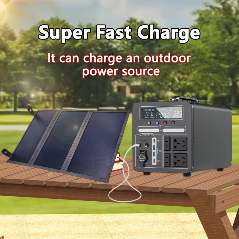 30W Portable Super Fast Charge Solar Panel - USB Powered For Outdoor Camping - Cyprus