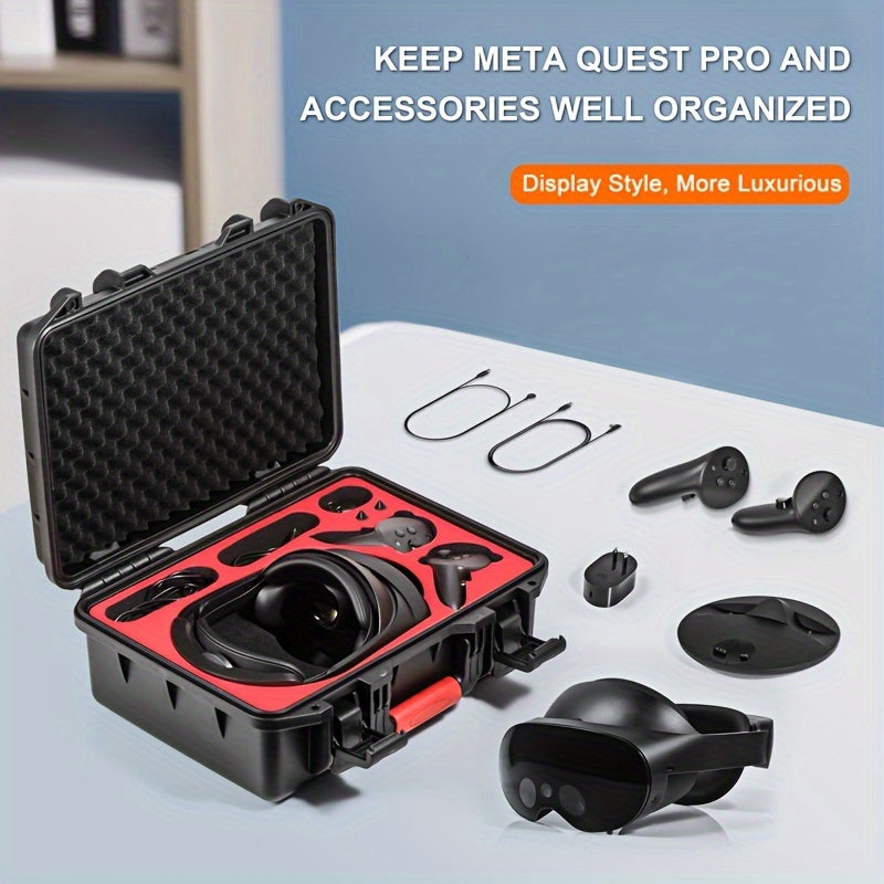 Devaso Meta Quest Pro VR Headset Storage Case - langlebig und feuchtigkeitsdicht - Zypern