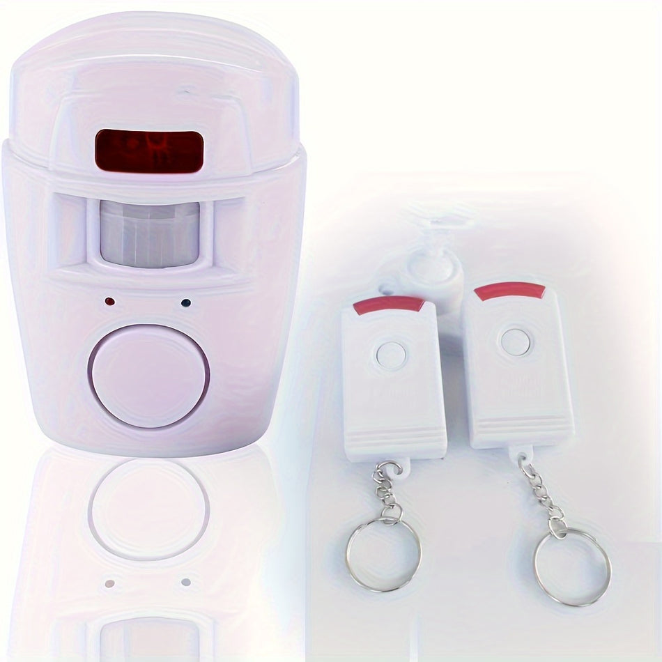 Motion Sensor Alarm with Remote Control - Secure Your Space with Ease