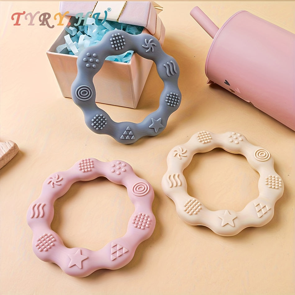 TYRY.HU BPA-Free Silicone Teething Ring 🎁