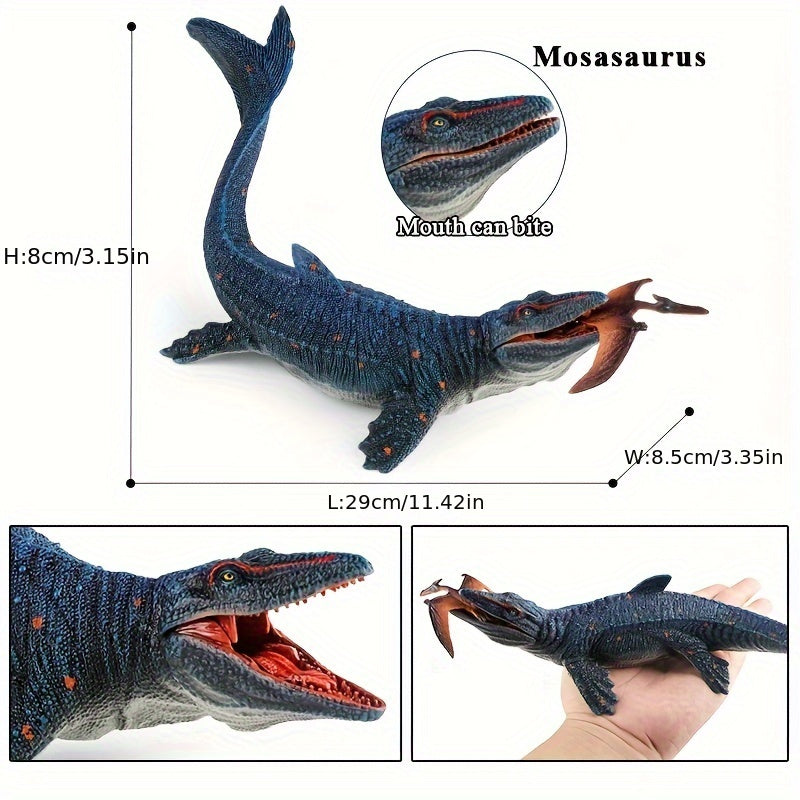 Gerçekçi Mosasaurus Dinozor Oyuncak Figürü - Kıbrıs