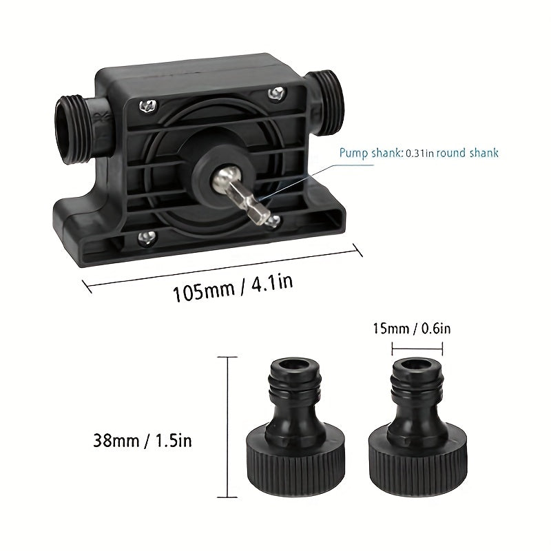 Electric Drill Driven Oil Well Pump with Two Connectors - Cyprus