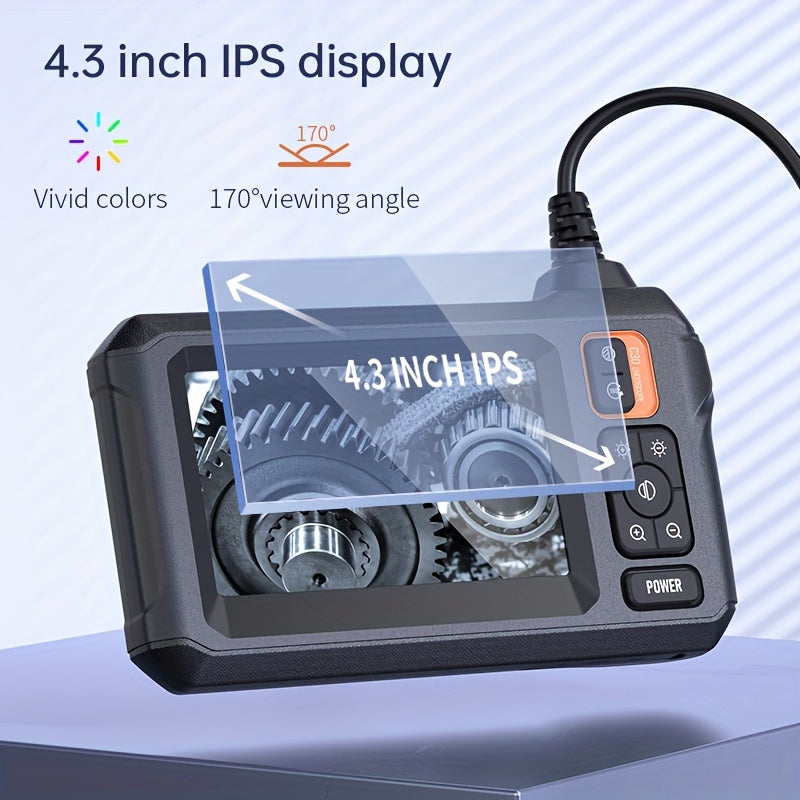 INSKAM 4.3 Inch IPS LCD Industrial Endoscope with Dual/Single Lens - Cyprus