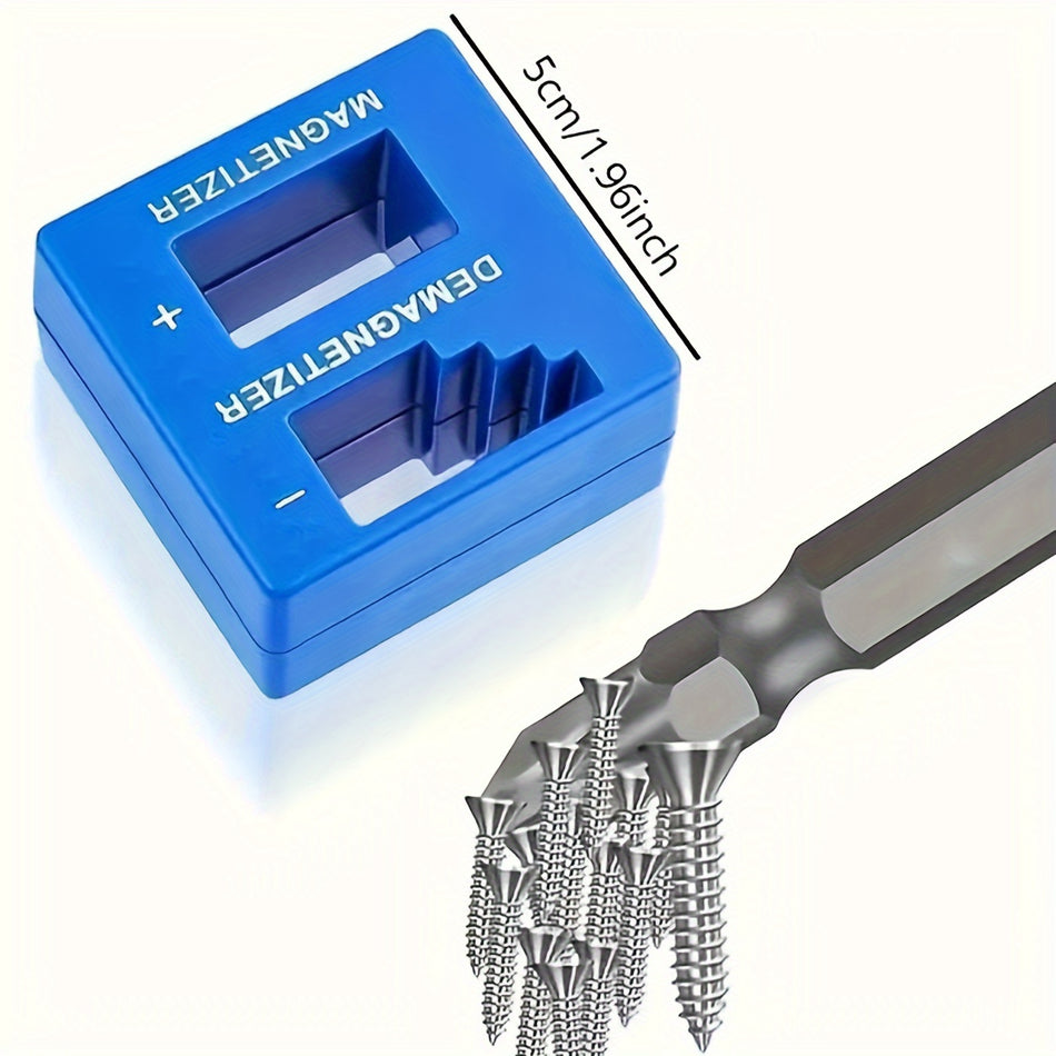 Magnetizer And Demagnetizer, For Screwdrivers, Screws, Sockets, Nuts, Bolts, Nails, Drivers, Wrenches, Tweezers, And Other Steel Tools