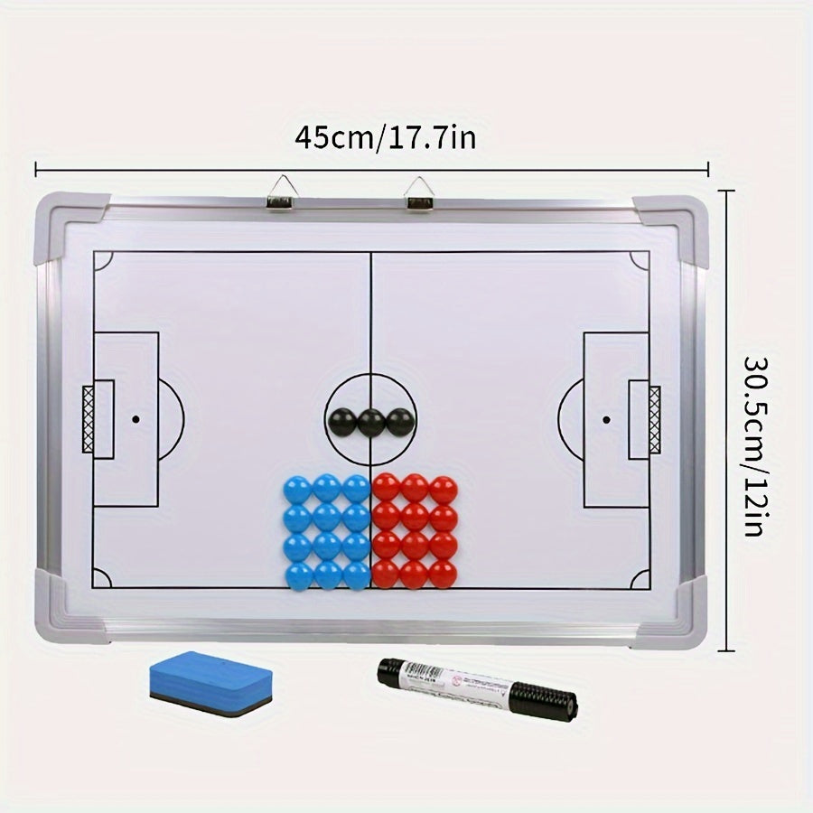 Aluminum Alloy Football Coach Board - Wall-mounted Soccer Strategy Board for Training - Cyprus