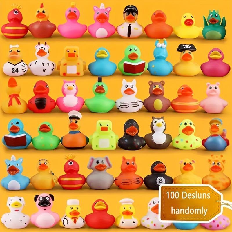 50-Piece Vibrant Rubber Ducks for Various Activities - Perfect for All Ages - Cyprus