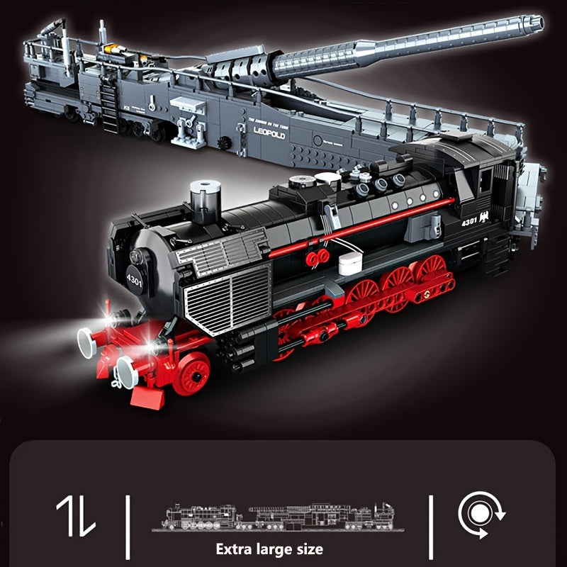 K5 Leopold Coal-Powered Train Building Set - Perfect Gift For Teens - Cyprus