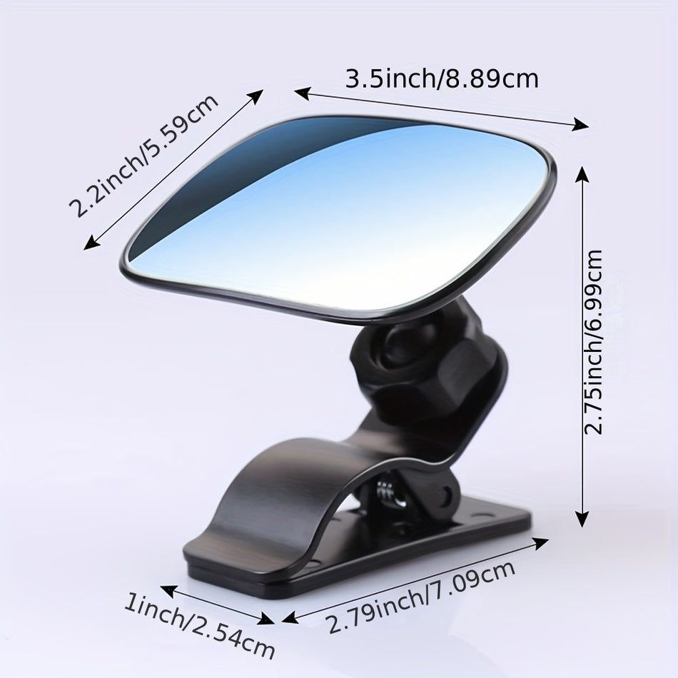 Wide Angle Convex Mirror for Rearview, Adjustable Backseat View Accessories