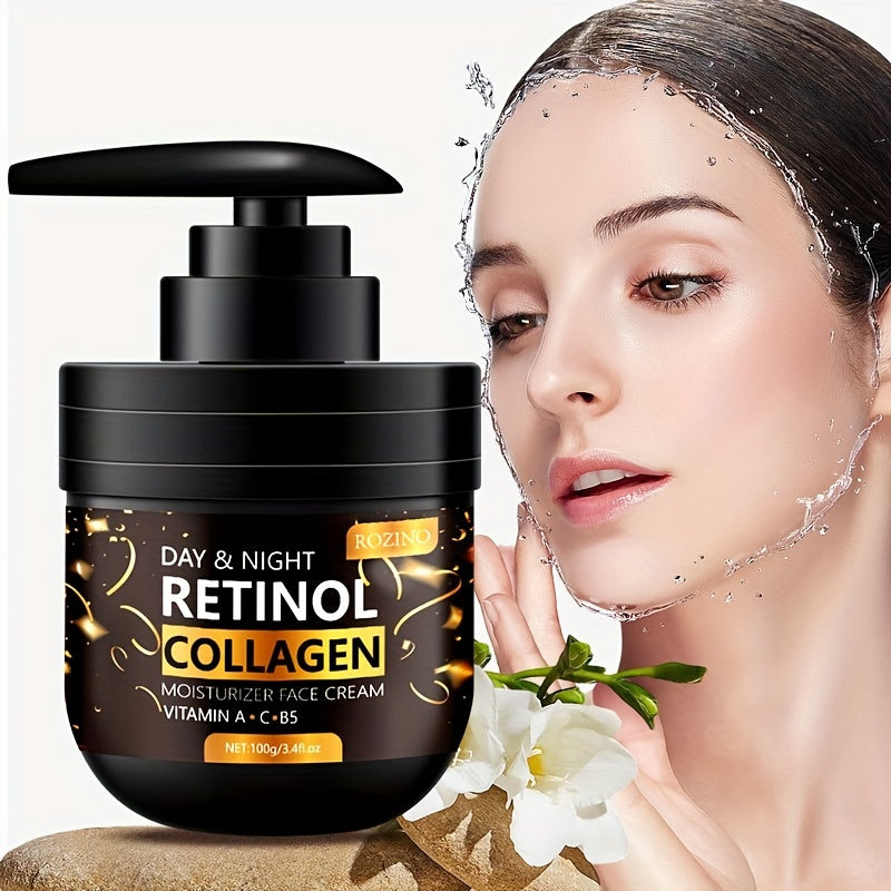 ROZINO 100g Retinol Collagen Moisturizer for Firm and Hydrated Skin - Cyprus