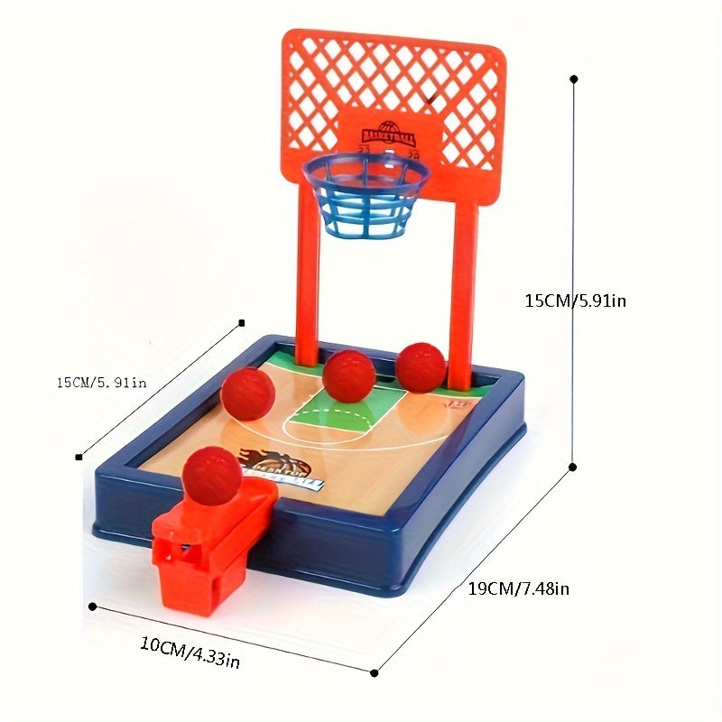 Basketbol çember parmak atış makinesi - 2 oyuncu oyunları masa üst masası - Kıbrıs