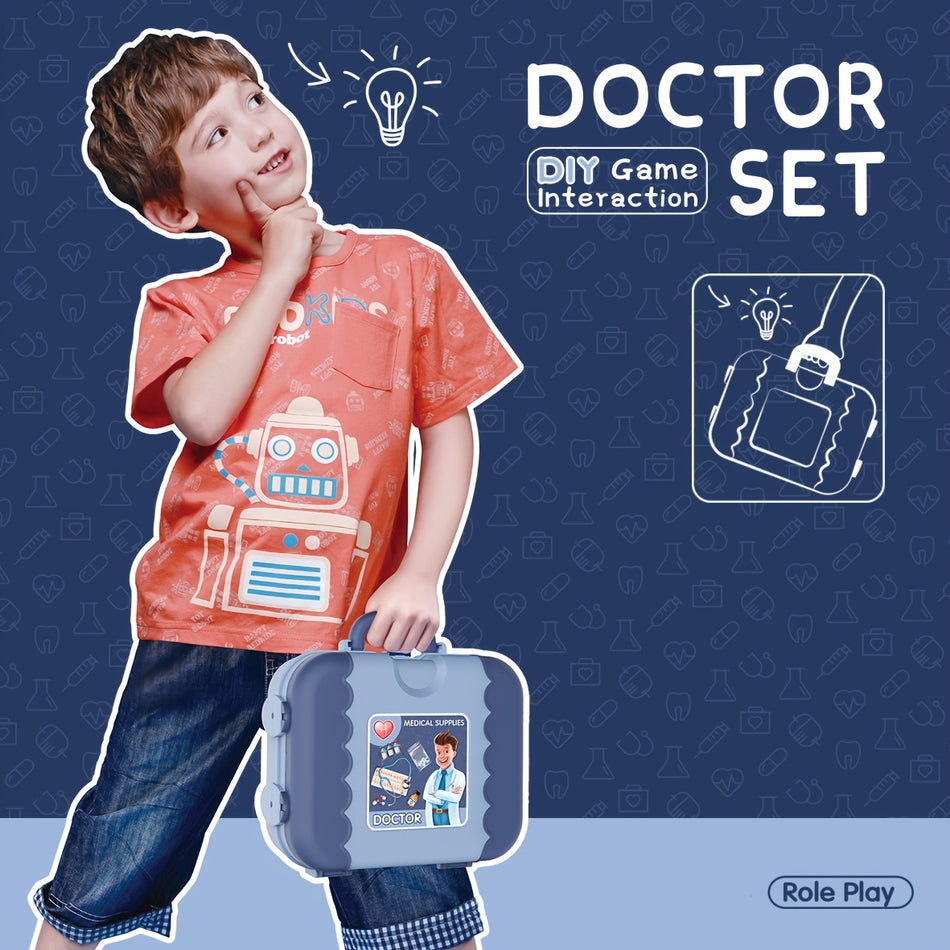 Interactive Doctor and Tool Playset Suitcase for Kids - Cyprus