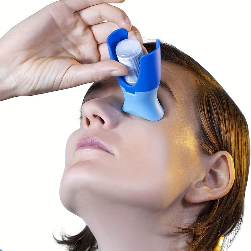 Portable Eye Drop Dispenser - Reusable Applicator for All Ages