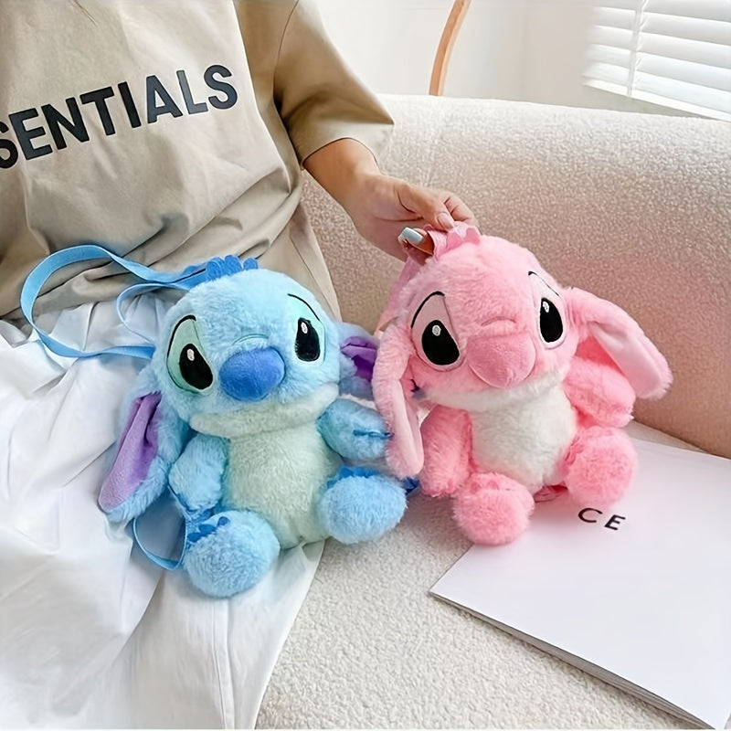 Stitch Кукольный рюкзак - милый плюшевый однополос для повседневных приключений - Кипр